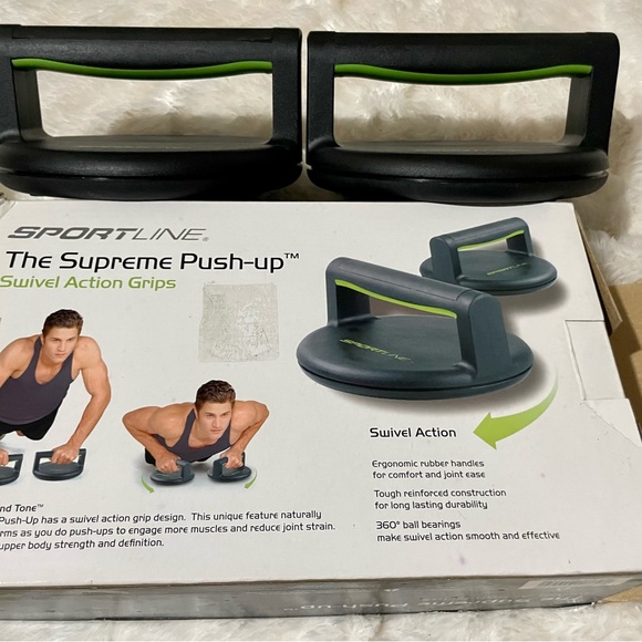 SportLine - The Supreme Push-Up Swivel Action Grips - Picture 3 of 3